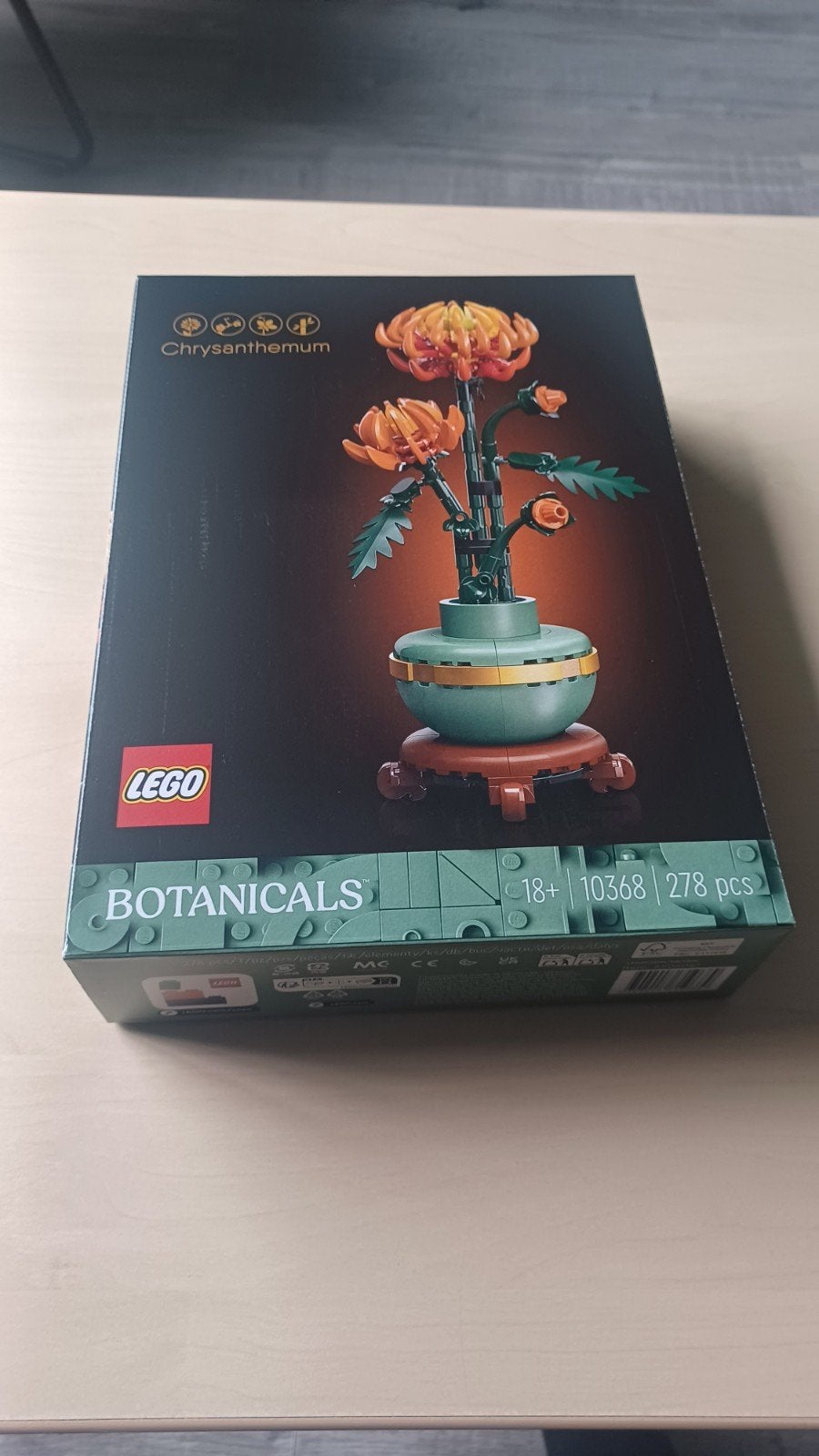 nieuwe Lego Chrysanten 10368 in gesealde doos, Overige thema's, Lego, Nieuw, Ophalen of Verzenden