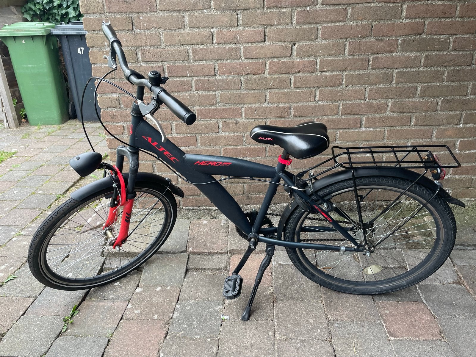Kinderfiets 24 inch, Fietsen en Brommers, Gebruikt, Velgrem, Minder dan 49 cm, Ophalen