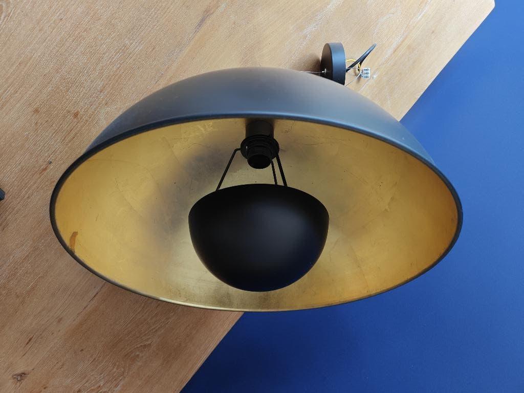 loft lamp zwart, Huis en Inrichting, Lampen | Hanglampen, Ophalen, Gebruikt, Metaal, Loft, modern