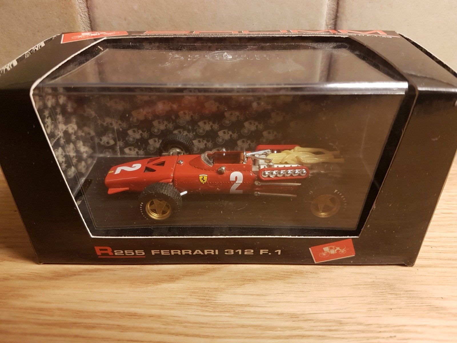 f1 brumm Ferrari 312F1 gp italy chris amon 1967, Hobby en Vrije tijd, Modelauto's | 1:43, Ophalen of Verzenden, Zo goed als nieuw