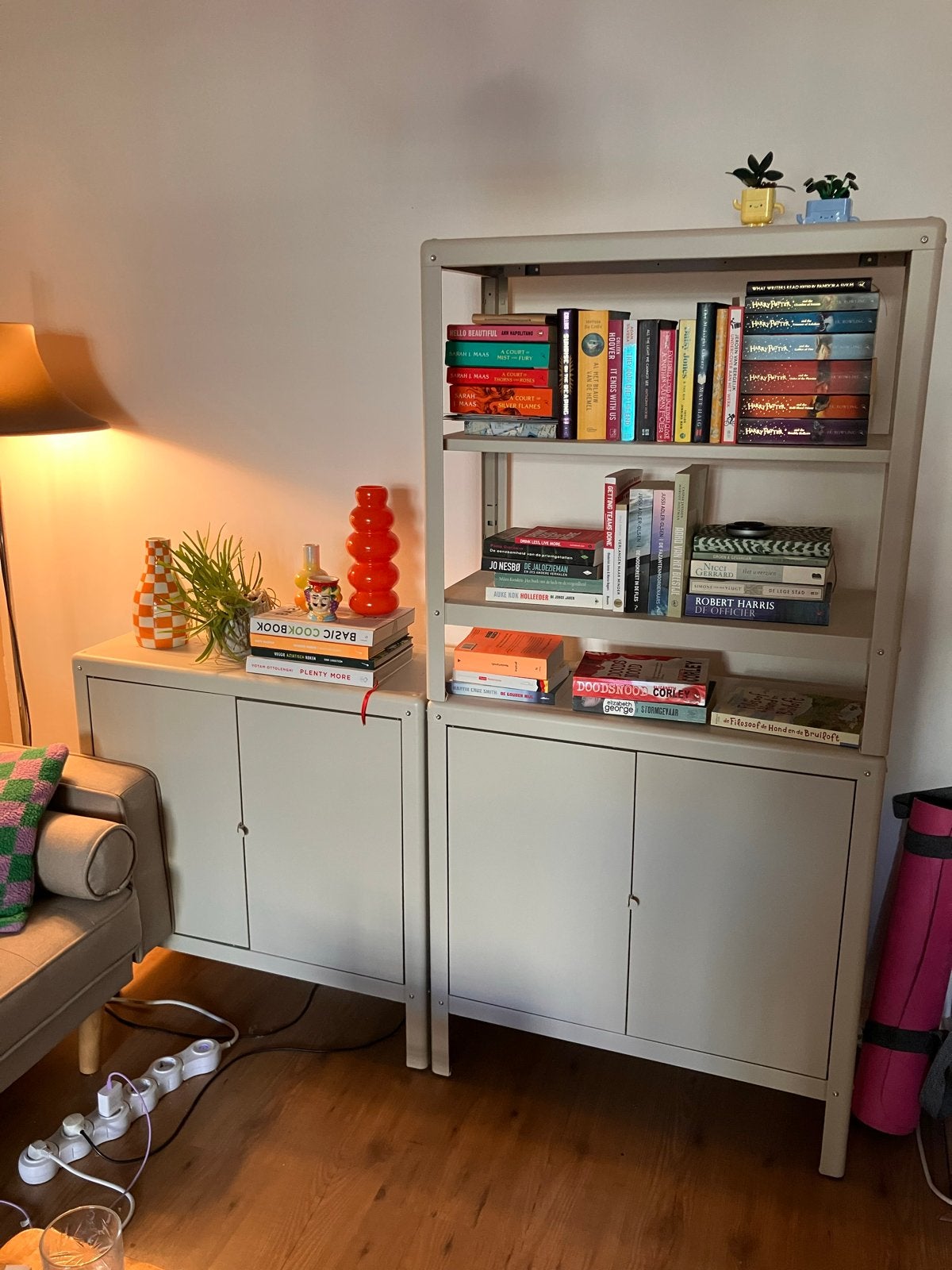 Ikea kast kolbjörn, Ophalen, Gebruikt, 50 tot 100 cm, Metaal