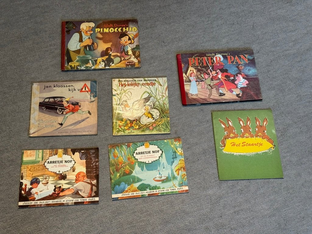 Oude antieke sprookjes boekjes, Ophalen, Gelezen, Diverse auteurs