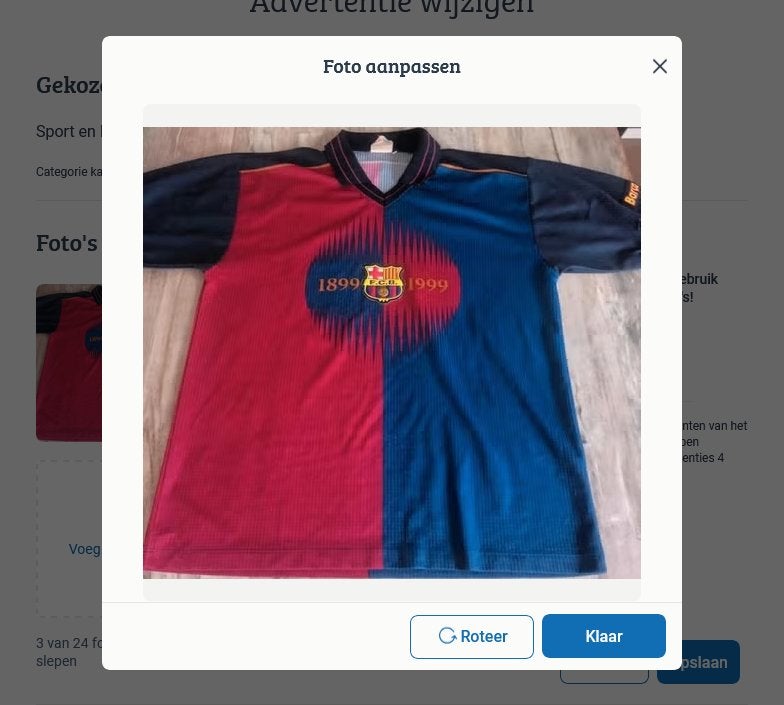 Barcelona voetbalshirt Litmanen nr 10 maat L/XL, Maat XL, Ophalen of Verzenden, Zo goed als nieuw, Shirt