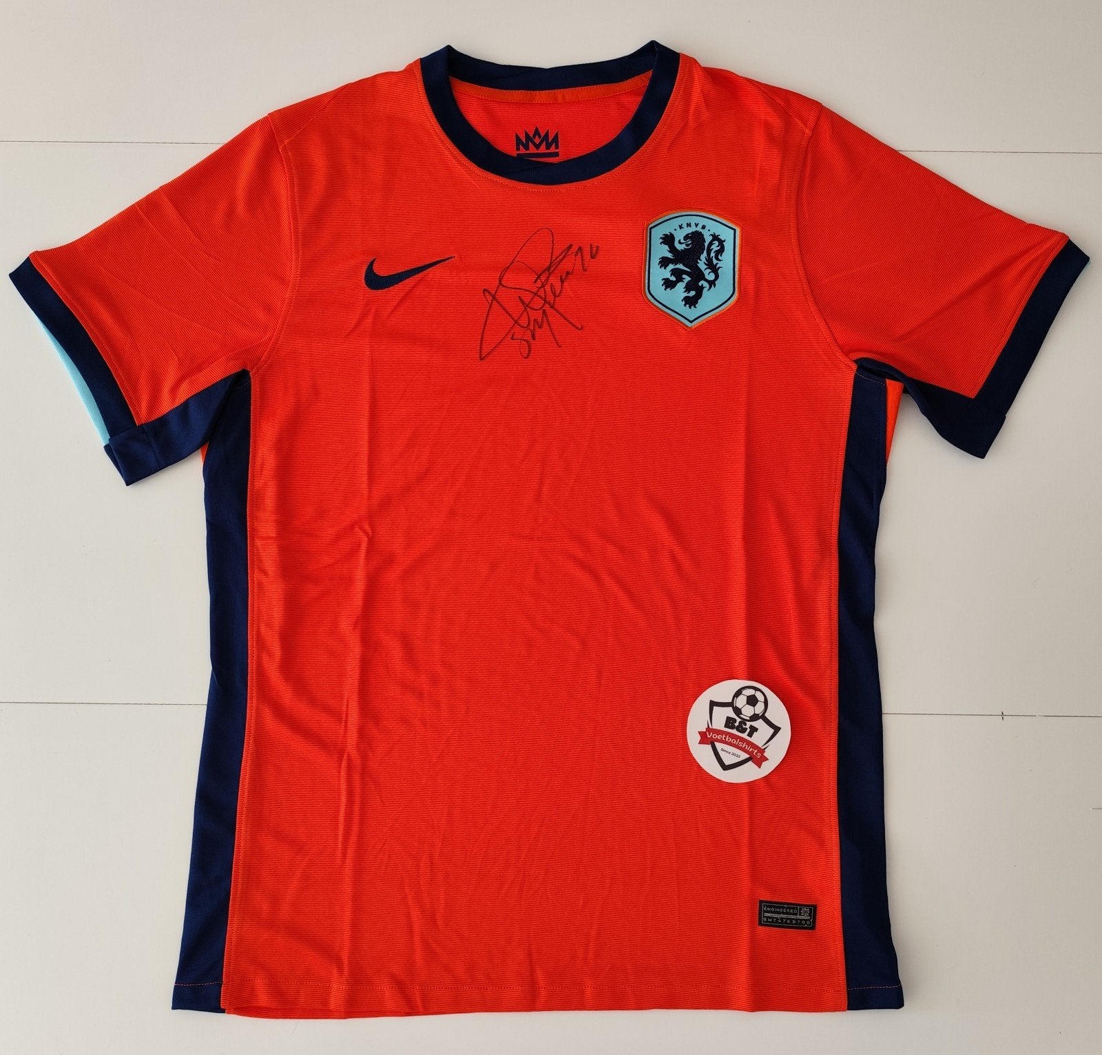 Gesigneerd Wesley Sneijder Oranje Shirt, Shirt, Verzenden, ., Zo goed als nieuw