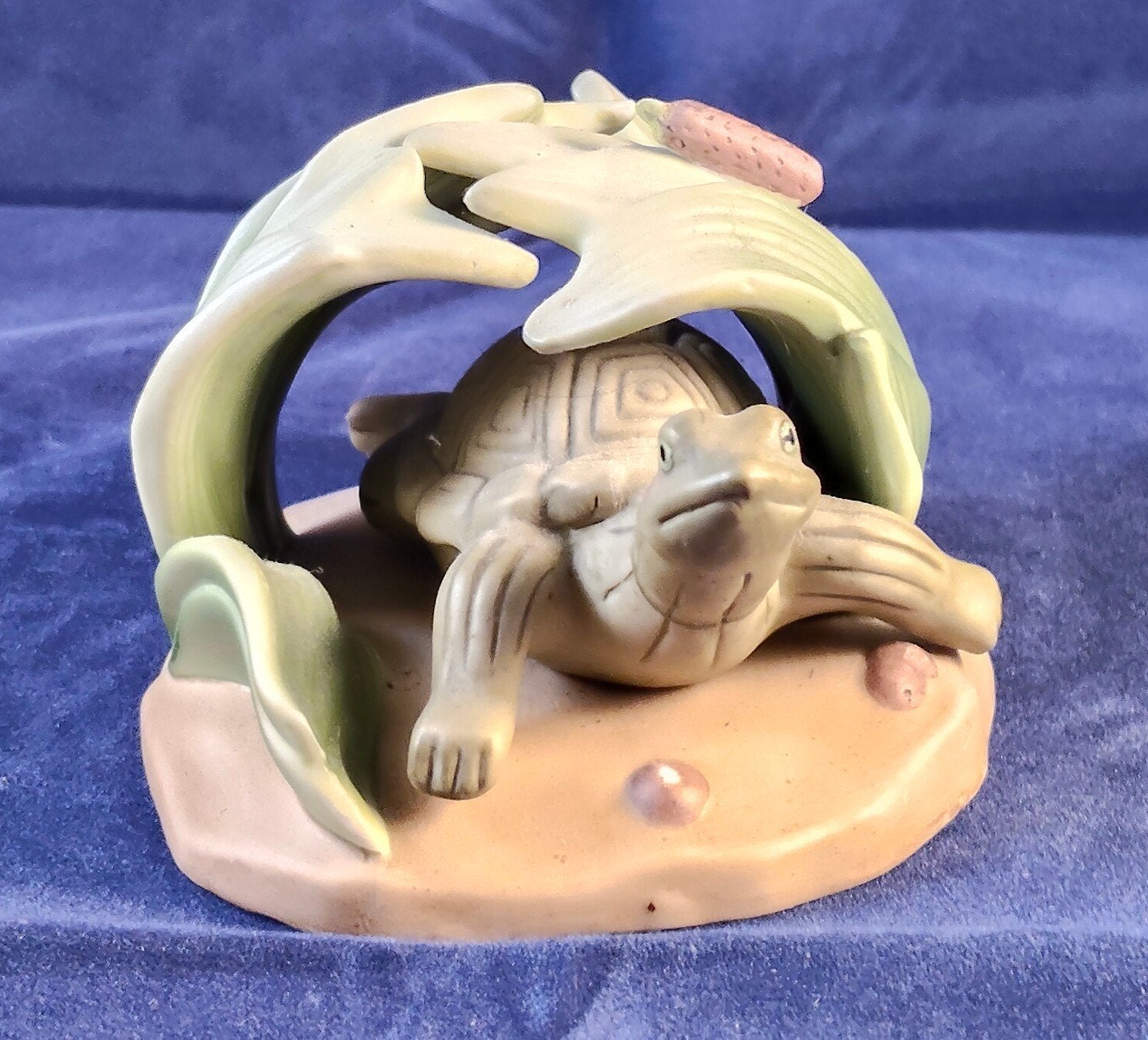 Franklin Mint Woodland Surprises Schildpad Beeldje 1984, Ophalen of Verzenden, Zo goed als nieuw, Porselein, Beeldje(s)