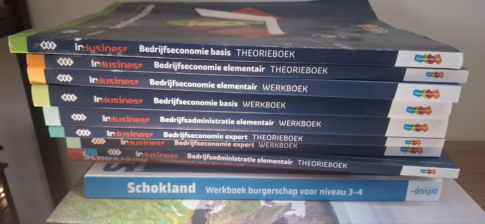 InBusiness Bedrijfseconomie & Bedrijfsadministratie boeken, Ophalen, Zo goed als nieuw, Overige niveaus, Bedrijfseconomie of M&O