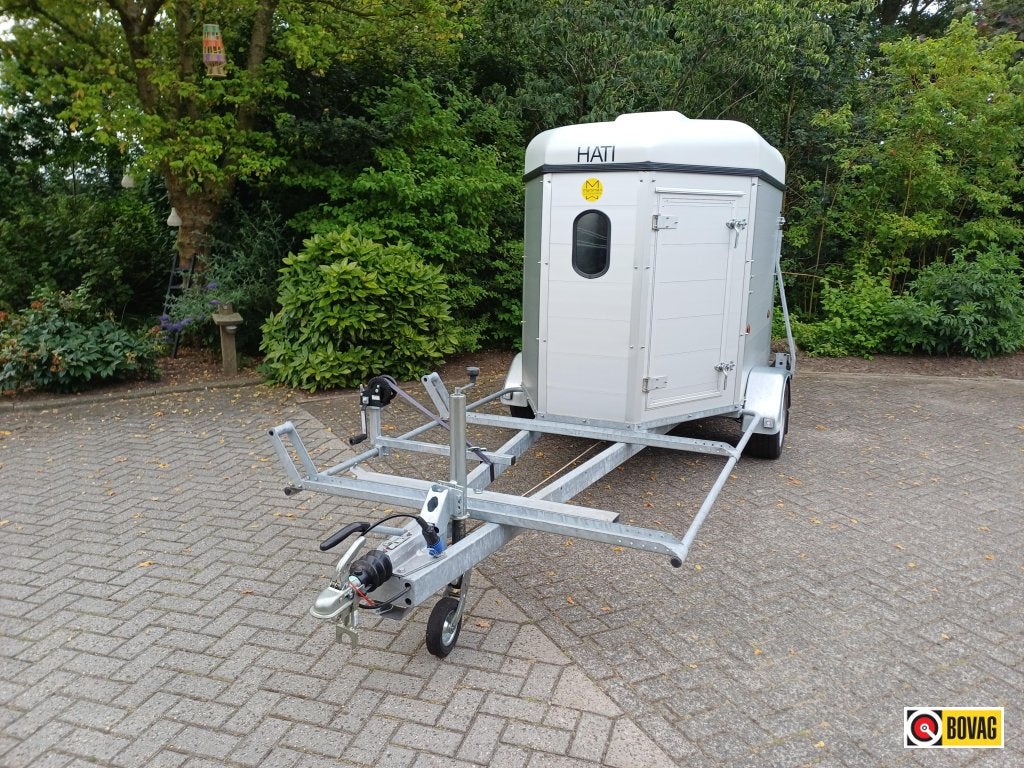 Hati Pony men-trailer. Als nieuw! Aluminium uitvoering., Gebruikt