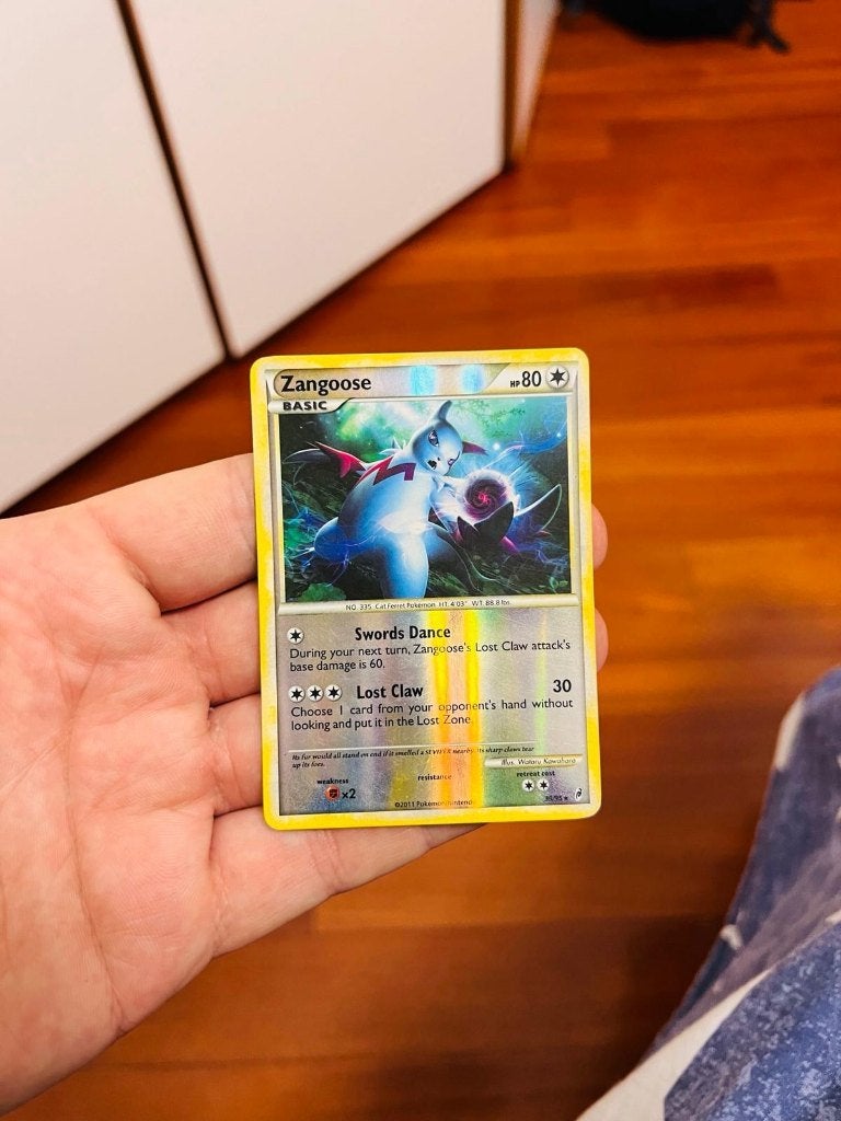 Zangoose 39/95 Reverse Holo Call of Legends Pokemon, Hobby en Vrije tijd, Verzamelkaartspellen | Pokémon, Verzenden, Zo goed als nieuw