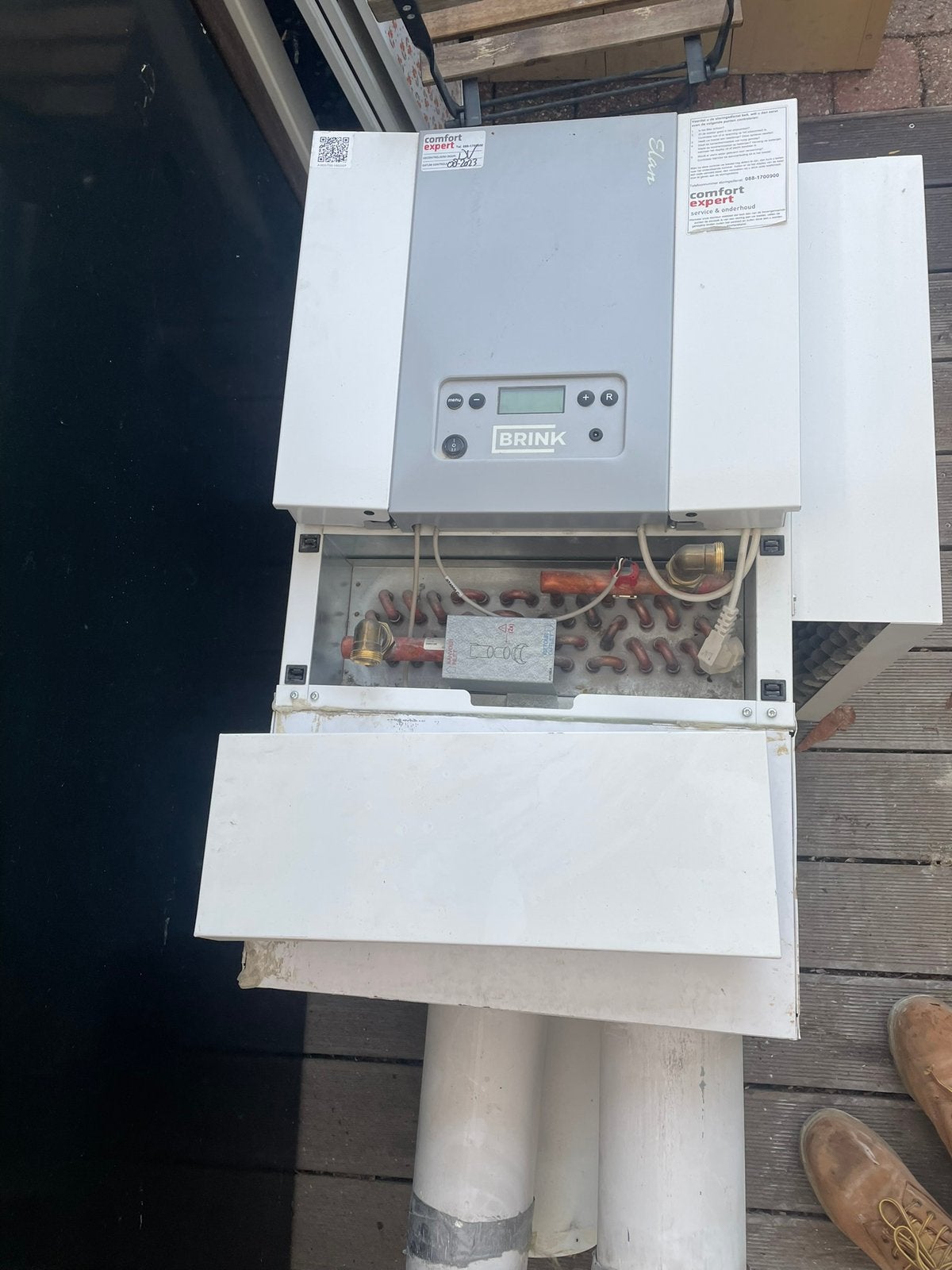 Brink elan luchtverwarming, Ophalen, Ventilator en Afzuiger