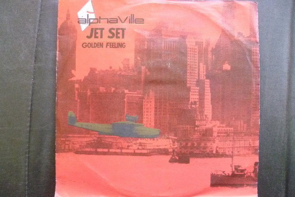 Alphaville - Jet Set / Golden Feeling (Vinyl Single), Overige genres, 7 inch, Zo goed als nieuw, Overige typen