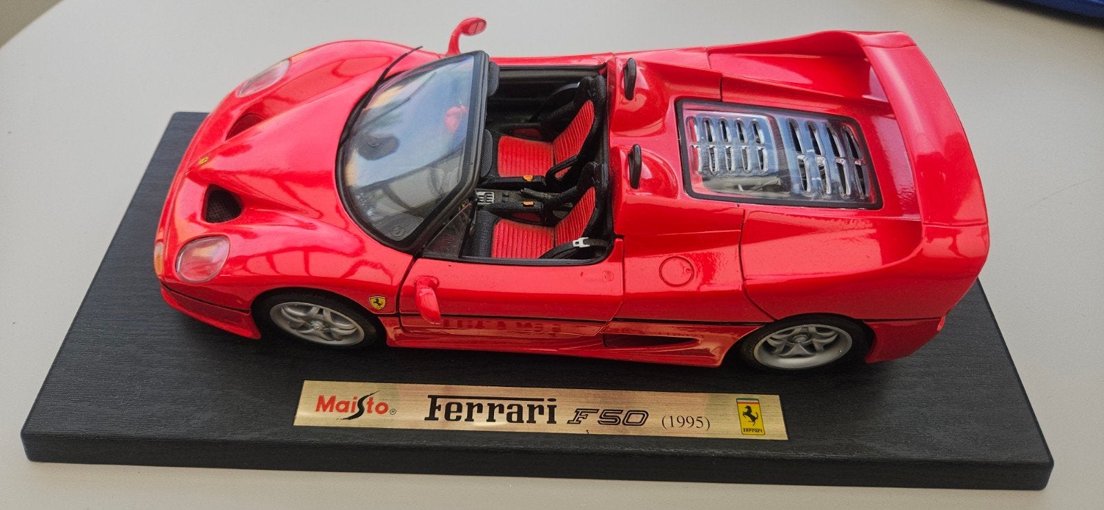 Maisto Ferrari F50 (1995) schaalmodel, Ophalen, Zo goed als nieuw, Auto, Maisto