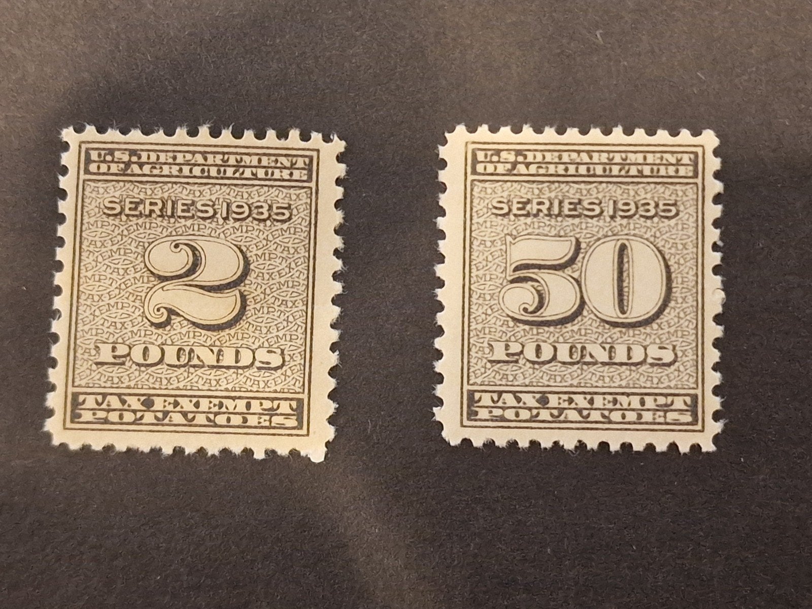 Belastingzegels Amerika USA postfris, Postzegels en Munten, Ophalen of Verzenden, Noord-Amerika
