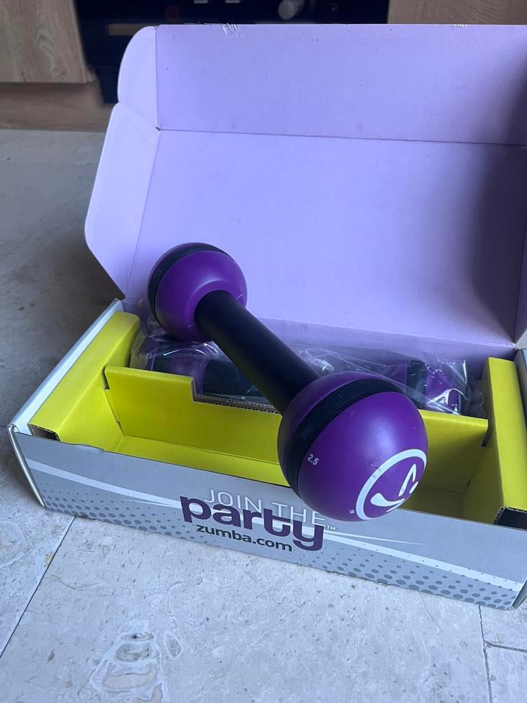 Zumba Toningset, Sport en Fitness, Ophalen, Zo goed als nieuw, Armen, Foamroller
