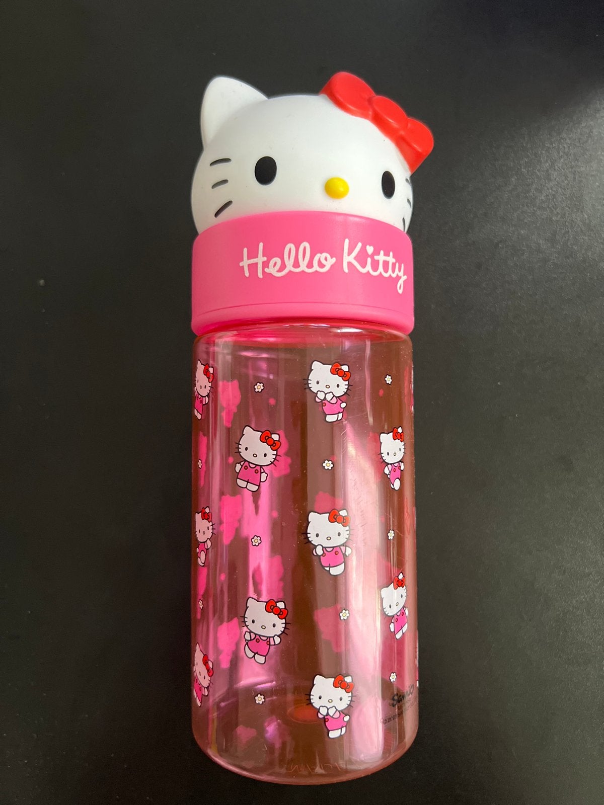 Hello Kitty Drinkfles/beker- Roze met Hello Kitty print, Ophalen, Nieuw, Meisje