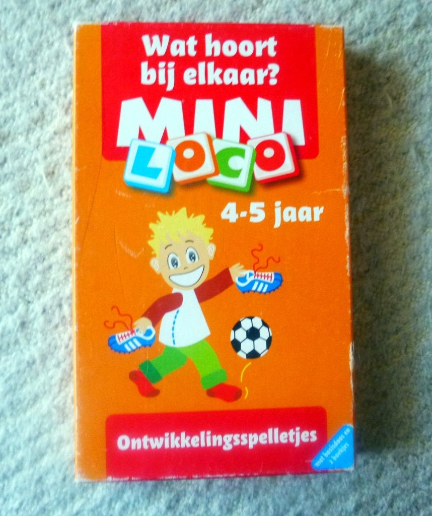 Mini loco pakket - 2 boekjes en een loco doos, Ophalen of Verzenden, Zo goed als nieuw, Taal en Lezen