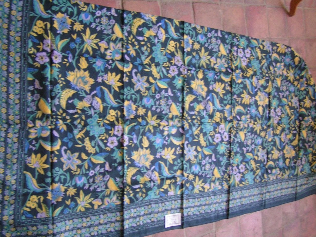 nieuwe supergrote India sprei grand foullard nr XX 54, Huis en Inrichting, Overige typen, Katoen, Meerkleurig, Verzenden