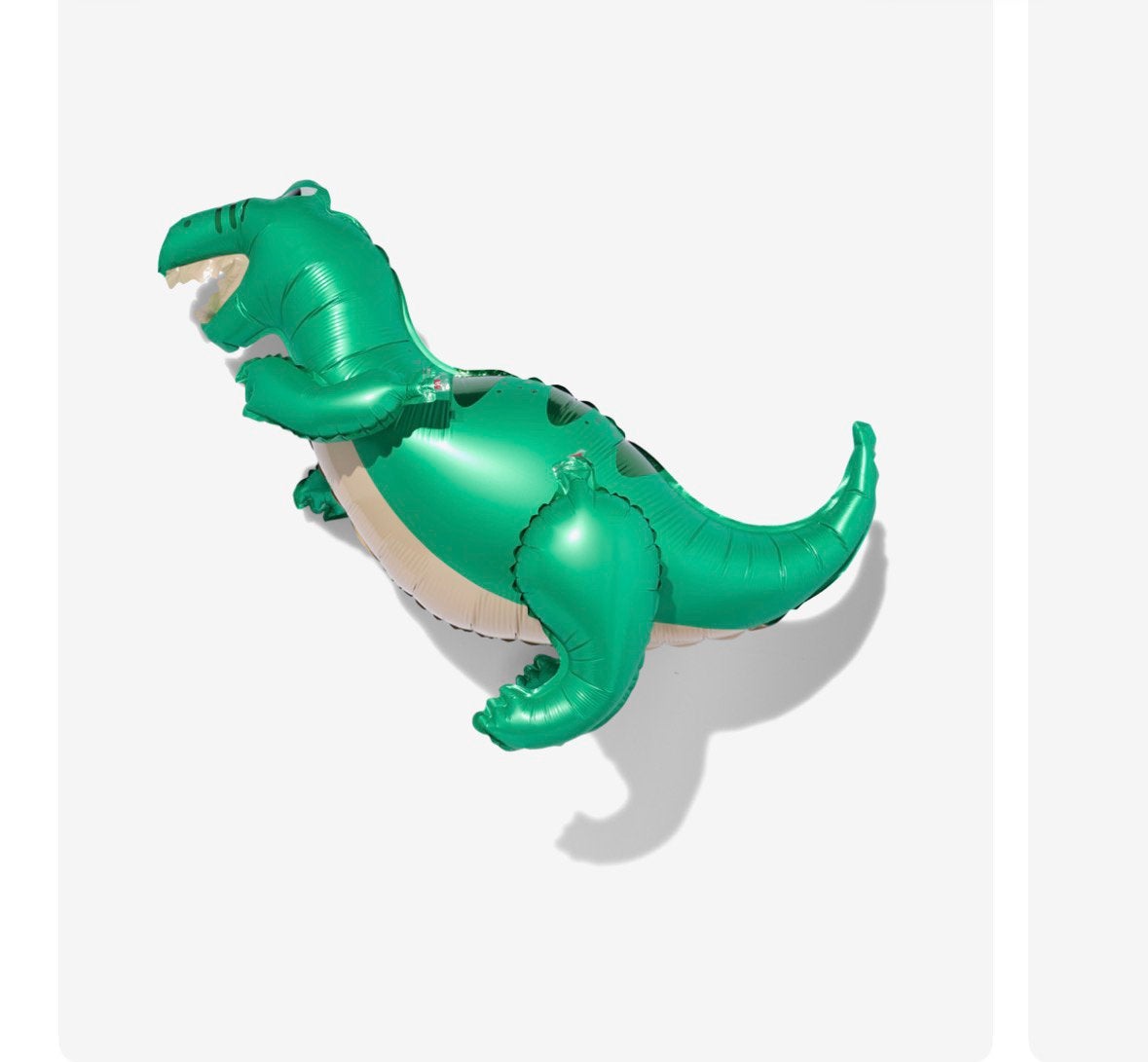 Dino ballon, Ophalen, Zo goed als nieuw, Reptiel of Amfibie, Beeldje of Figuurtje