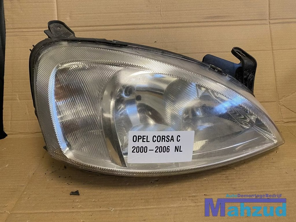 OPEL CORSA C Rechts koplamp 2000-2006, Auto-onderdelen, Verlichting, Gebruikt, Opel Automobile GmbH, Ophalen of Verzenden, Kontakt@opel-infoservice.de