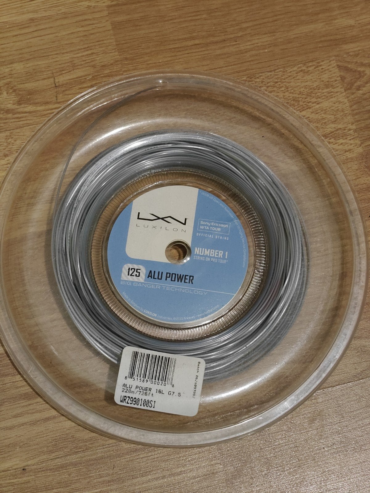 Luxilon Alu Power 125 Big Banger Tennis Snaar, Ophalen of Verzenden, Nieuw, Grip of Snaar, Overige merken