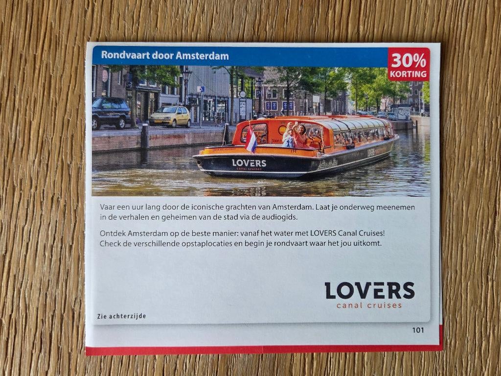 Kortingsbonnen Rondvaart tocht, Tickets en Kaartjes, Drie personen of meer, Kortingsbon, Overige typen