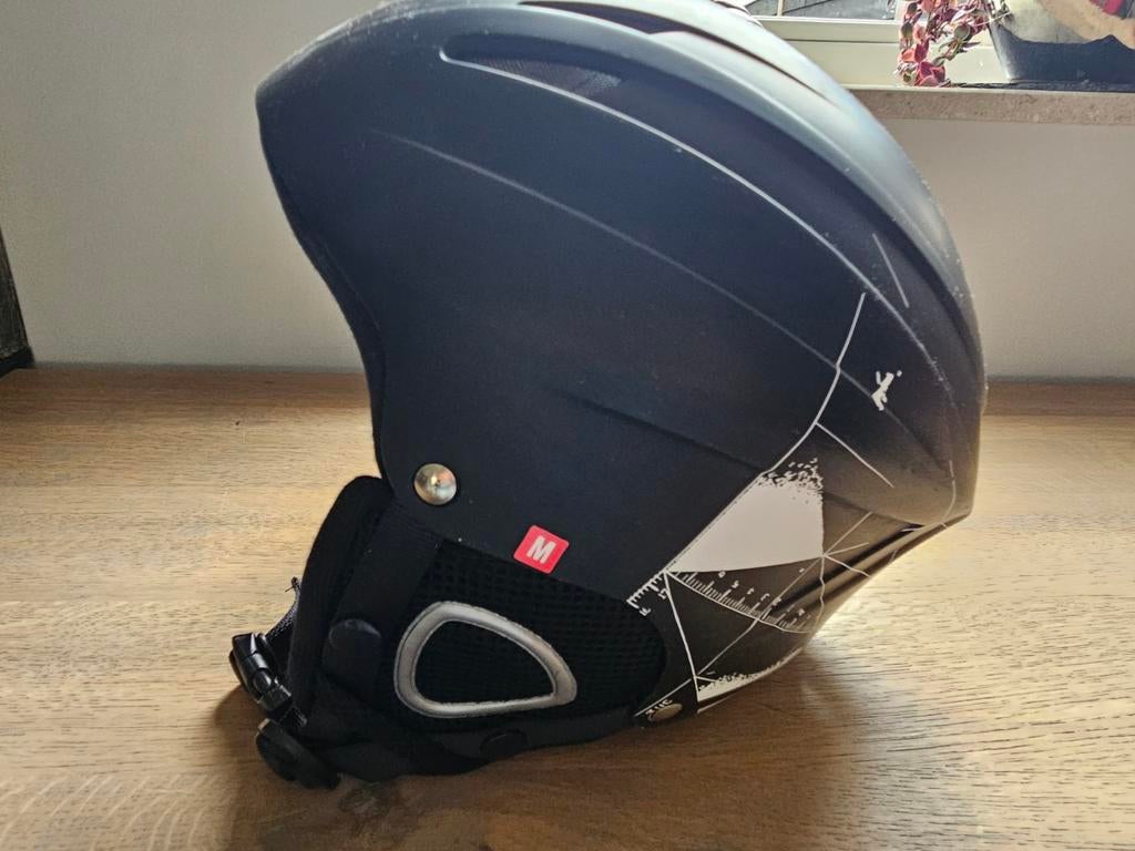 Sinner skihelm zwart, maat M (57-58), Overige merken, Overige typen, Ophalen of Verzenden, Zo goed als nieuw