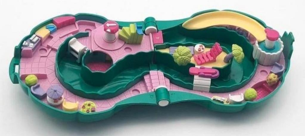 Polly Pocket Splash & Slide Waterpark 1995 Bluebird, Ophalen of Verzenden, Gebruikt