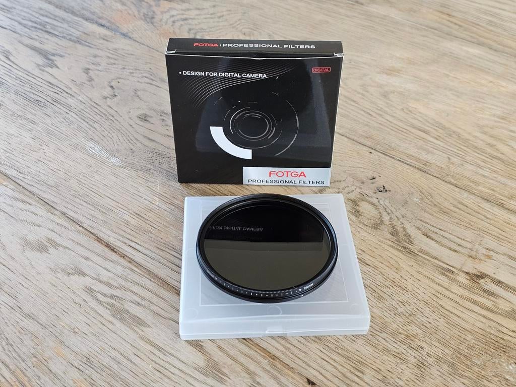 Fotga variabele ND filter 77mm, Ophalen of Verzenden, Zo goed als nieuw, 70 tot 80 mm, Overige typen