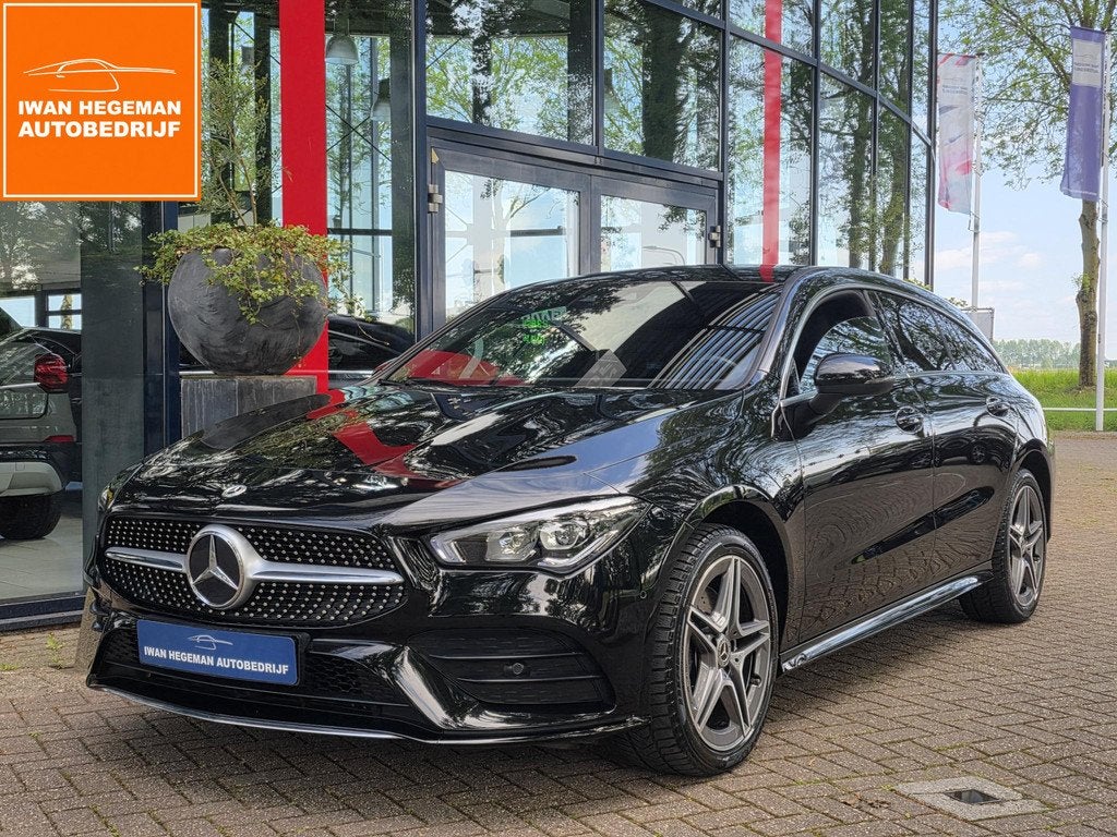 Mercedes-Benz CLA-klasse Shooting Brake 250 e AMG Line | SOH, Auto's, Mercedes-Benz, Gebruikt, 4 cilinders, 1650 kg, Leder en Stof