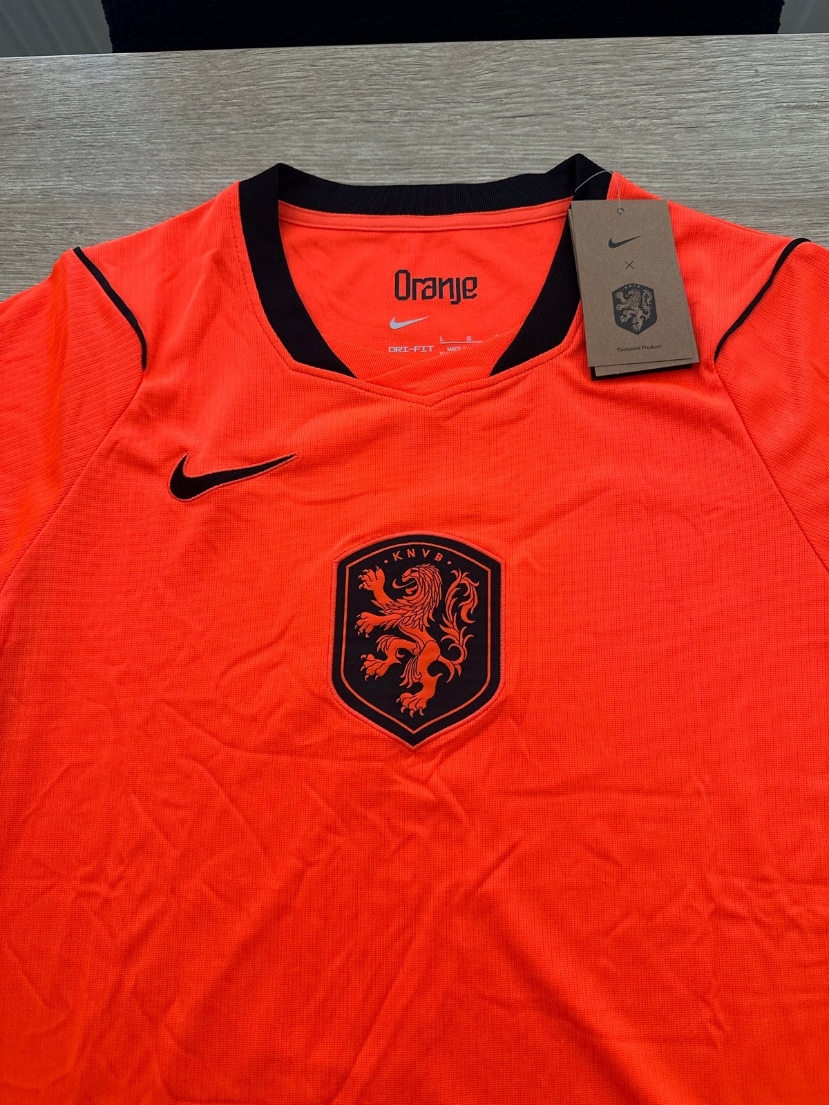 Compleet nieuw Oranje Nike KNVB voetbalshirt, Shirt, Verzenden, Nieuw, Maat L