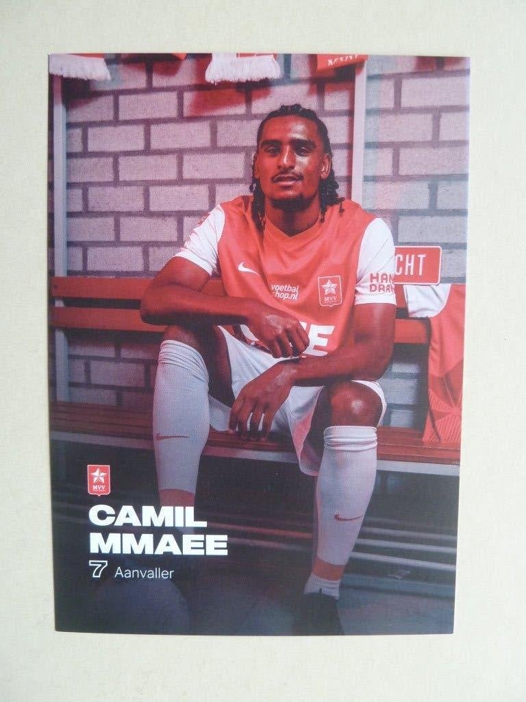 Spelerskaart.  Camil.Mmaee    MVV.    2024/2025, Ophalen of Verzenden, Zo goed als nieuw, Overige binnenlandse clubs, Spelerskaart