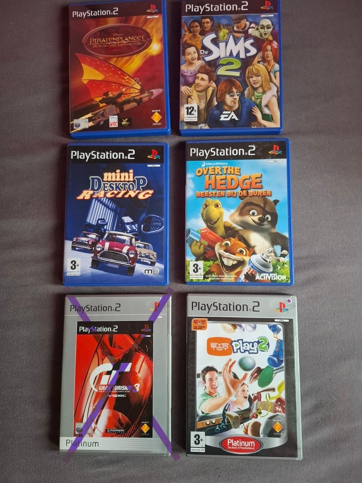 PlayStation 2 Games: Piratenplaneet, Sims 2,  Mini Desktop R, Gebruikt, Overige genres, 1 speler, Ophalen of Verzenden