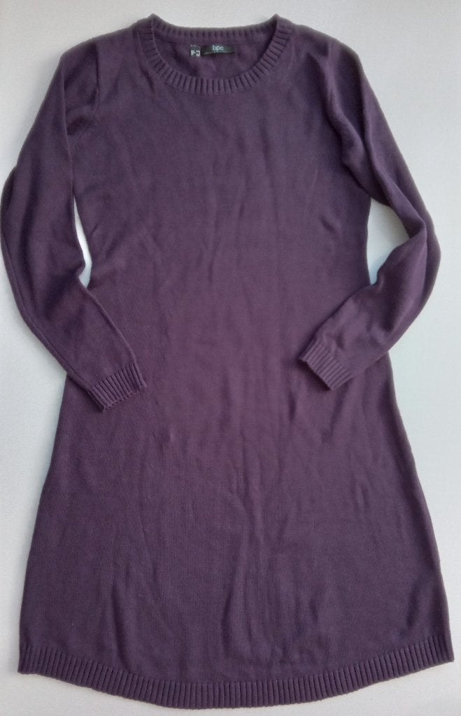 BonPrix Collection paarse gebreide jurk, maat 36/38, Oosterveldweg 15, 7274 DZ, BonPrix Collection, Verzenden, Paars