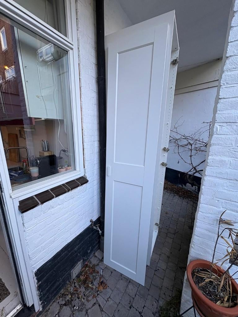 Witte pax kast van IKEA, Ophalen, Gebruikt, 200 cm of meer, 50 tot 100 cm
