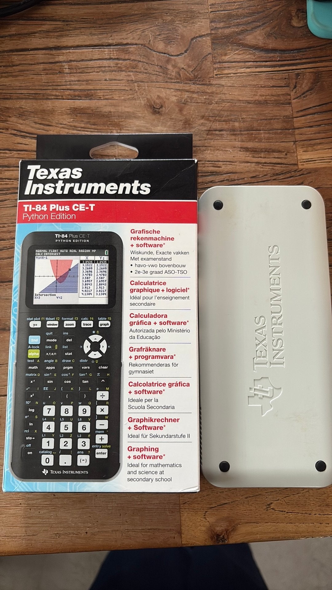 Grafische rekenmachine van texas instruments, Ophalen, Grafische rekenmachine, Zo goed als nieuw
