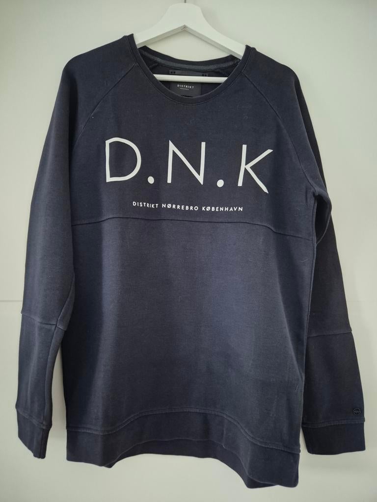 Sweater trui Distrikt Nõrrebro, Blauw, Maat 56/58 (XL), Ophalen of Verzenden, Distrikt Nørrebro