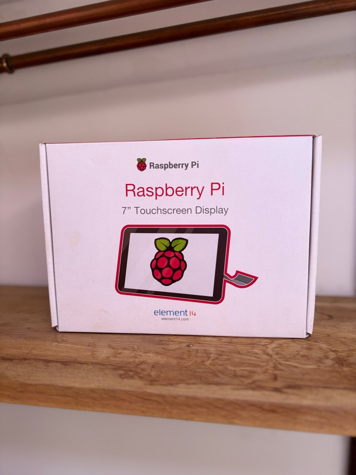 Raspberry Pi 4B met 7 inch touchscreen display, Ophalen of Verzenden, Overige merken, Zo goed als nieuw