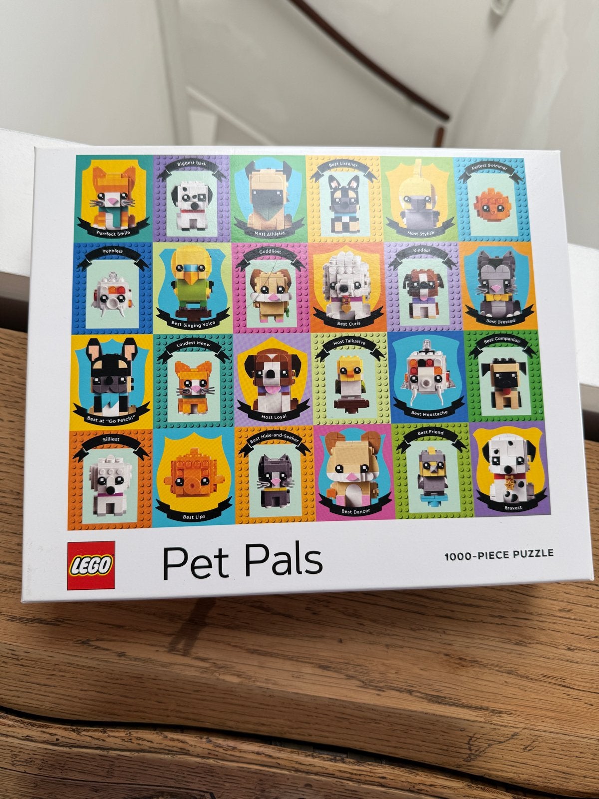 LEGO Pet Pals 1000-delige legpuzzel - Nieuw, Ophalen of Verzenden, 500 t/m 1500 stukjes, Nieuw, Legpuzzel
