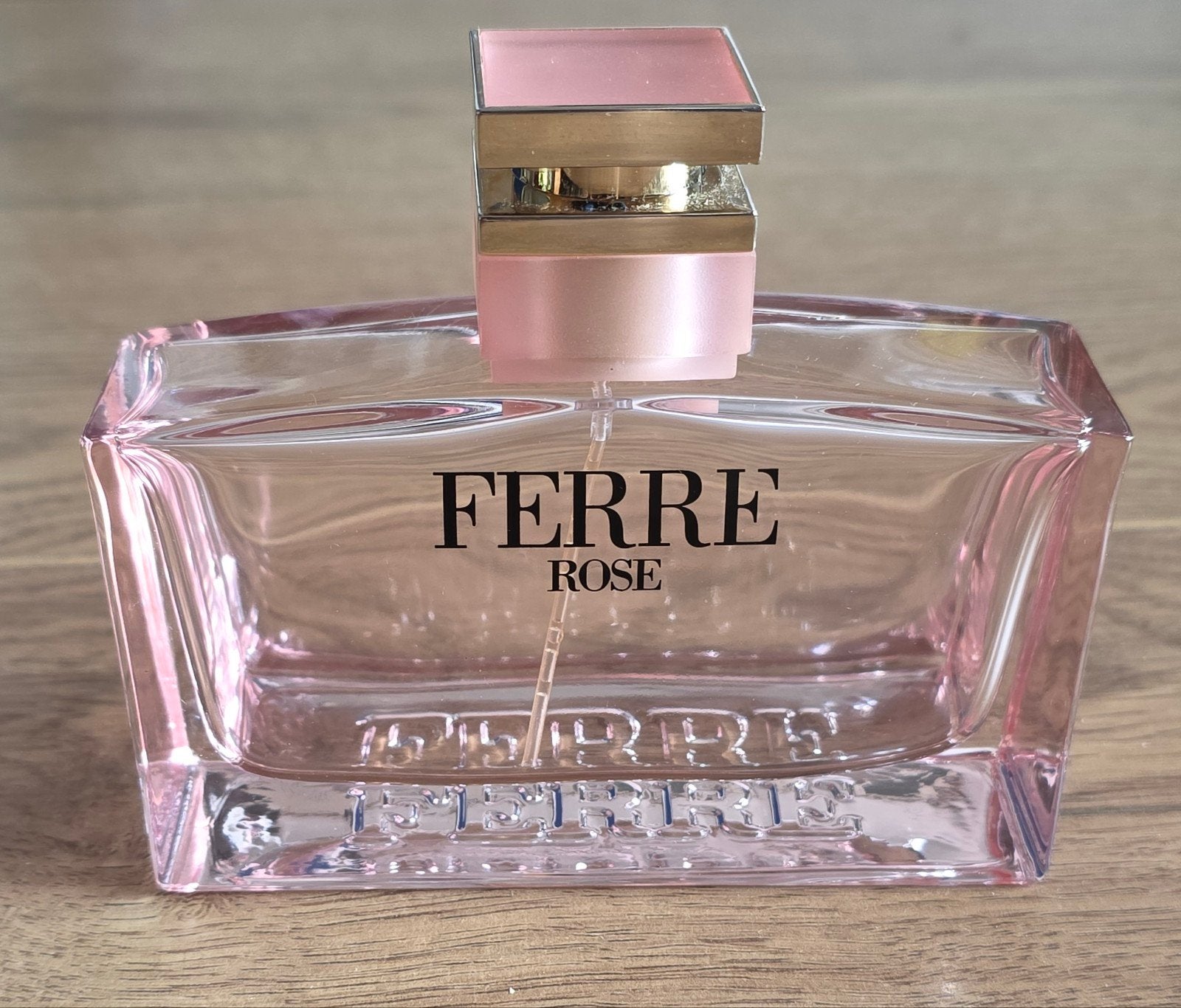 lege parfumfles Ferre Rose, Ophalen of Verzenden, Gebruikt