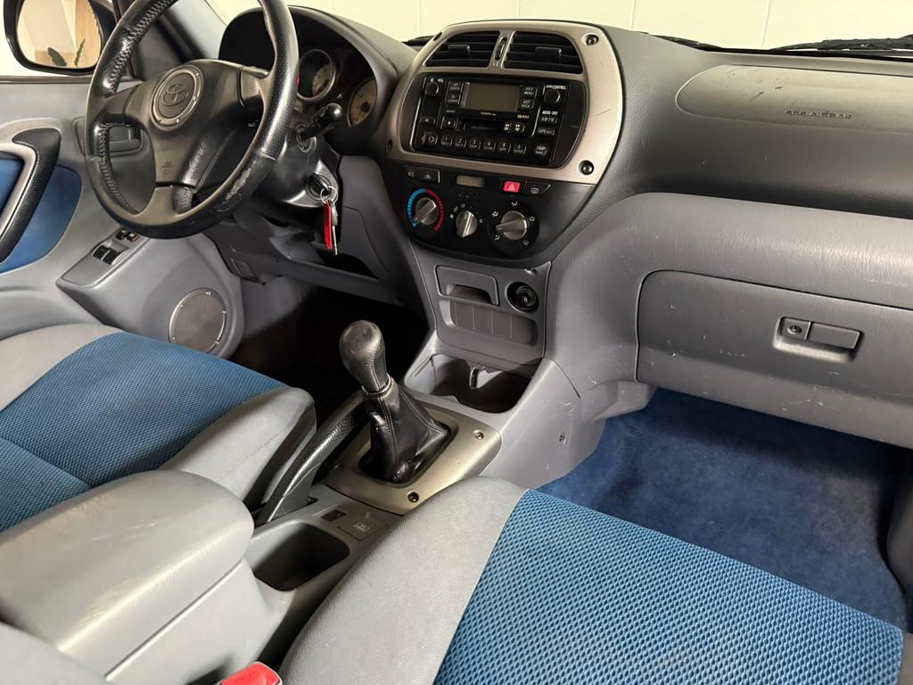 Toyota RAV4 1.8-16V VVT-i Luna Airco, LMV, Auto's, Toyota, Voorwielaandrijving, Gebruikt, 4 cilinders, Blauw