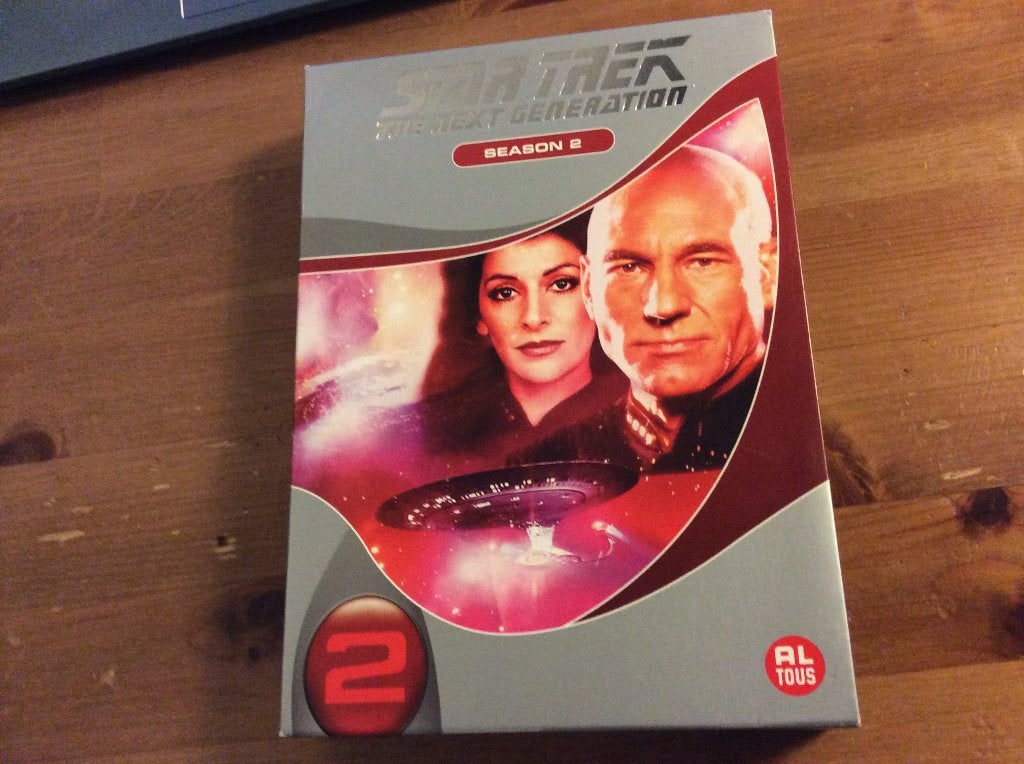 Star Trek, the Next Generation Seizoen 2. 6- dvd box, Gebruikt, Alle leeftijden, Science Fiction en Fantasy, Ophalen of Verzenden