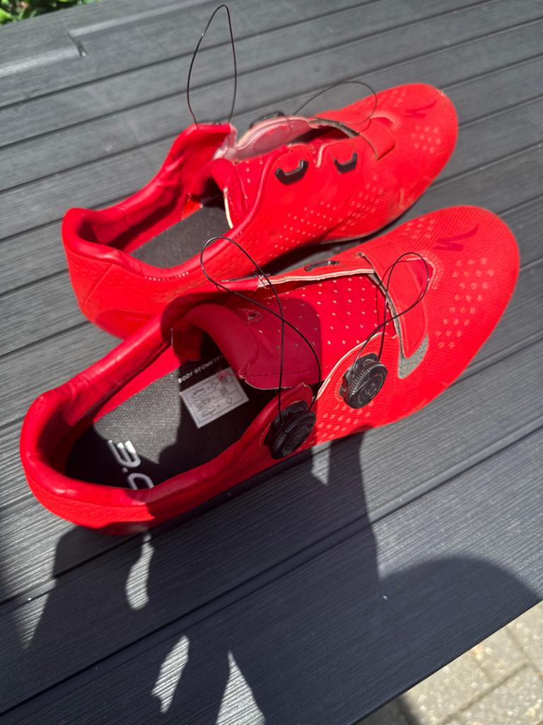 Specialized Torch 3.0 Raceschoenen Rood Maat 47, Ophalen of Verzenden, Gebruikt, Schoenen