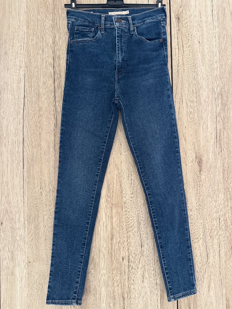 Levi’s skinny jeans dames, Ophalen of Verzenden, Zo goed als nieuw, Blauw, W27 (confectie 34) of kleiner