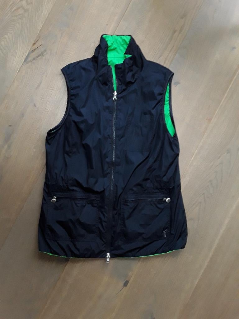 Te koop: Mooi Golfgilet van het merk GOLFINO  Mt: L/42, Maat 52/54 (L), Blauw, Ophalen of Verzenden, Zo goed als nieuw