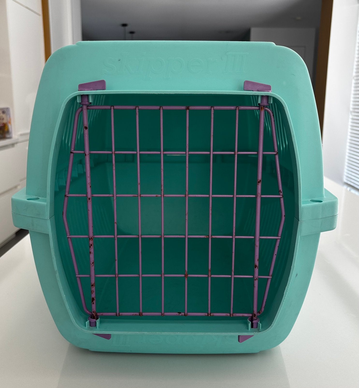 Honden/ katten hokje, Dieren en Toebehoren, Ophalen, Gebruikt