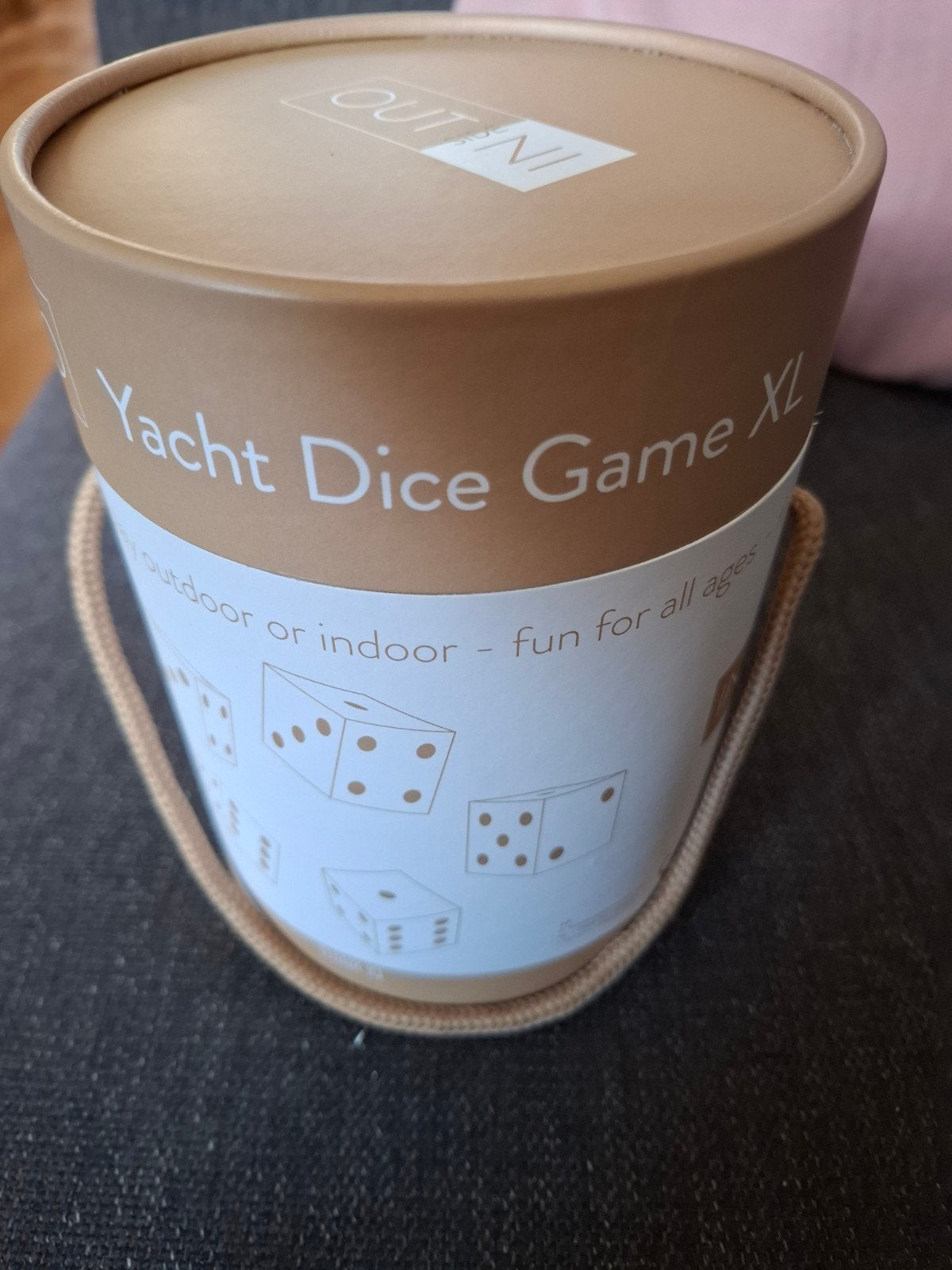 Yacht Dice Game XL - Houten dobbelstenen, Een of twee spelers, Ophalen, Zo goed als nieuw, Think IQ