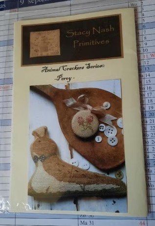 Animal Crackers Series - Peroy Stacy Nash Primitives, Ophalen of Verzenden, Zo goed als nieuw, Handborduren, Patroon