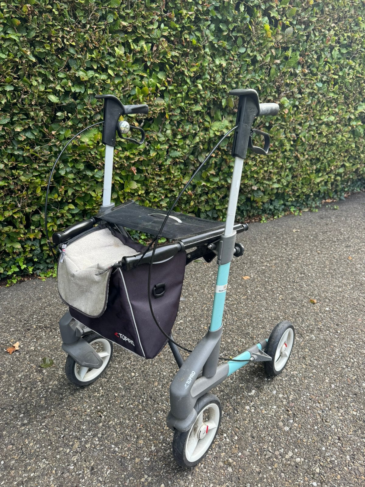 Rollator topro troja 5G 2021 M aqua, Diversen, Ophalen, Lichtgewicht, Gebruikt
