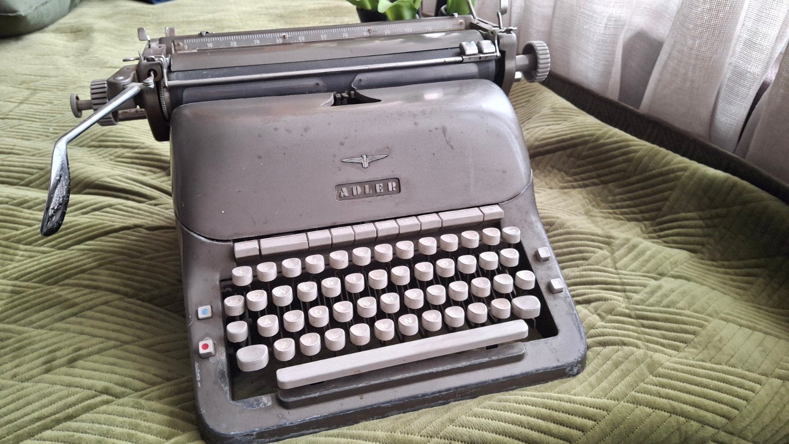 vintage adler typemachine, Ophalen