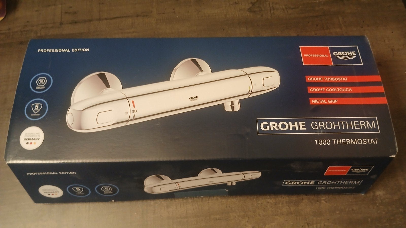 GROHE Grohtherm 1000 douchethermostaat, Ophalen of Verzenden, Nieuw, Chroom, Douche