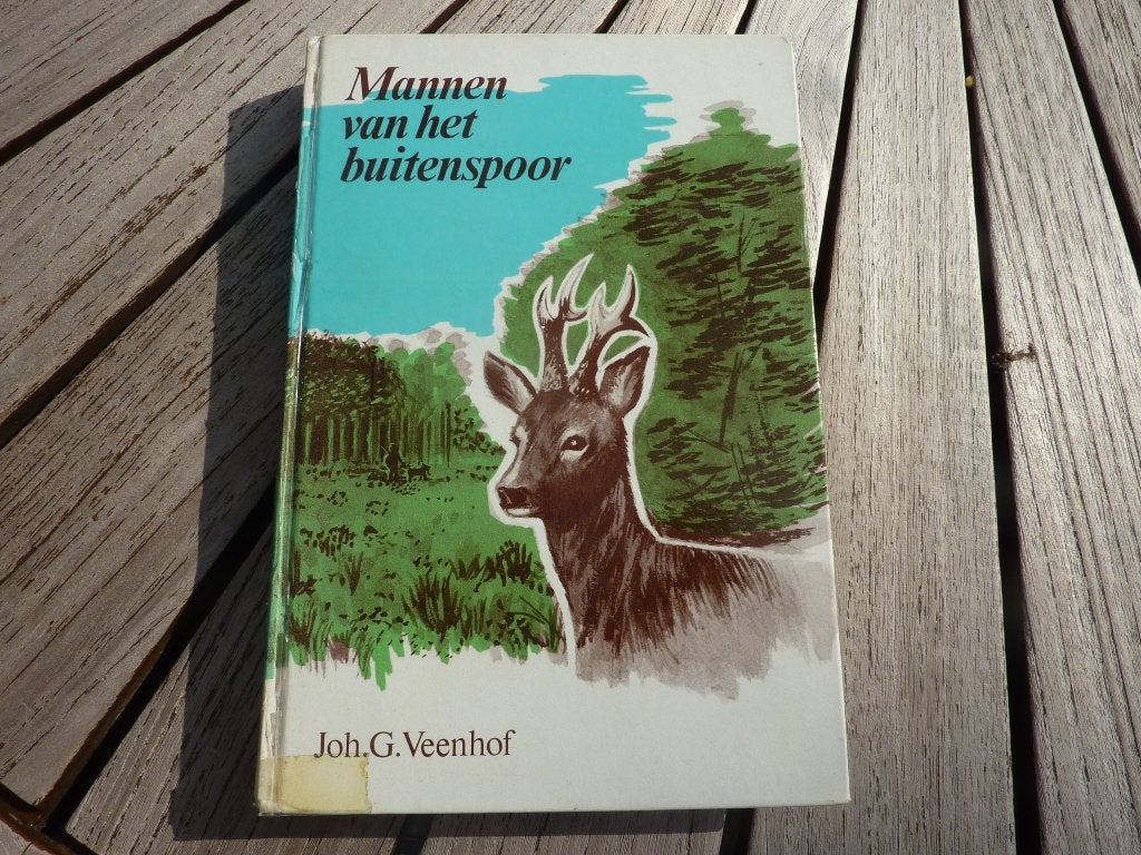 Mannen van het buitenspoor - Joh. Veenhof (1975, gesigneerd), Boeken, Gelezen, Ophalen of Verzenden, Nederland, Joh.G. Veenhof